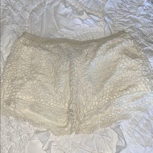 Lace shorts
